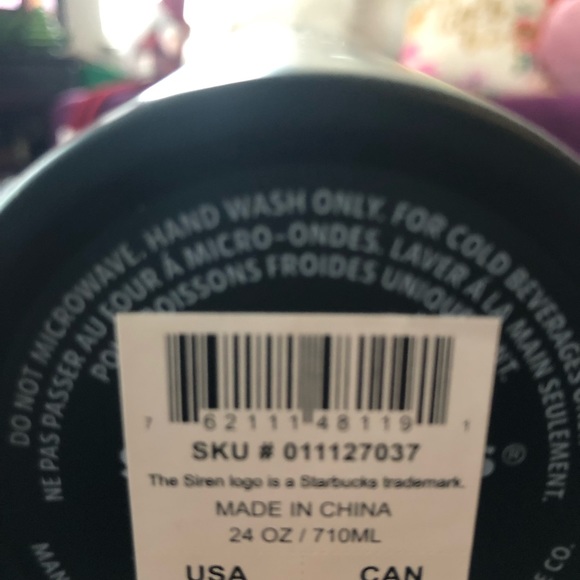 Starbucks Christmas Tumbler 24oz New limited edition - Picture 3 of 7